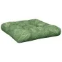 Cushion for pallets fabric leaf print 60x60x12 cm by vidaXL, Cushions for chairs and sofas - Ref: Foro24-360466, Price: 26,21...
