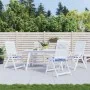 Garden chair cushions 4 pcs blue and white striped fabric 40x40x3cm by vidaXL, Cushions for chairs and sofas - Ref: Foro24-36...