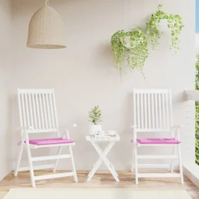 Cojines de silla de jardín 2 uds tela rosa 40x40x3 cm by vidaXL, Cushions for chairs and sofas - Ref: Foro24-361026, Price: 2...
