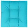 Cojín para palés tela turquesa 80x80x12 cm de vidaXL, Cojines para sillas y sofás - Ref: Foro24-360512, Precio: 46,51 €, Desc...