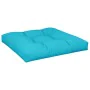 Cojín para palés tela turquesa 80x80x12 cm de vidaXL, Cojines para sillas y sofás - Ref: Foro24-360512, Precio: 46,51 €, Desc...