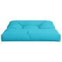 Cojín para palés tela turquesa 80x80x12 cm de vidaXL, Cojines para sillas y sofás - Ref: Foro24-360512, Precio: 46,51 €, Desc...