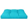 Cojín para palés tela turquesa 80x80x12 cm de vidaXL, Cojines para sillas y sofás - Ref: Foro24-360512, Precio: 46,51 €, Desc...