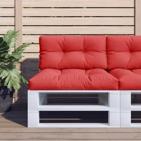 Cushions for pallets 2 units red fabric by vidaXL, Cushions for chairs and sofas - Ref: Foro24-360695, Price: 33,78 €, Discou...