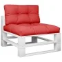 Cushions for pallets 2 units red fabric by vidaXL, Cushions for chairs and sofas - Ref: Foro24-360695, Price: 33,78 €, Discou...