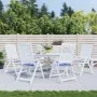 Cojines silla jardín 6 uds tela a rayas azul y blanco 50x50x3cm by vidaXL, Cushions for chairs and sofas - Ref: Foro24-361079...