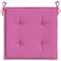 Cojines para silla de jardín 4 uds tela rosa 50x50x3 cm de vidaXL, Cojines para sillas y sofás - Ref: Foro24-361093, Precio: ...