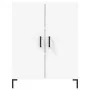 Hohes weißes Sperrholz-Sideboard 69,5 x 34 x 180 cm von vidaXL, Sideboards - Ref: Foro24-3189253, Preis: 128,18 €, Rabatt: %