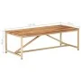 Couchtisch aus massivem Palisanderholz, 120 x 60 x 40 cm von vidaXL, Couchtisch - Ref: Foro24-286339, Preis: 116,03 €, Rabatt: %