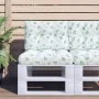 Cojines para palets 2 unidades tela estampado de hojas by vidaXL, Cushions for chairs and sofas - Ref: Foro24-360685, Price: ...