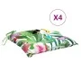 Chair cushions 4 pcs multicolored fabric 40x40x7 cm by vidaXL, Cushions for chairs and sofas - Ref: Foro24-361493, Price: 34,...
