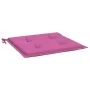 Garden chair cushions 6 pcs pink fabric 50x50x3 cm by vidaXL, Cushions for chairs and sofas - Ref: Foro24-361094, Price: 62,7...