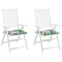 Gartenstuhlkissen 2 Stück mehrfarbiger Stoff 50x50x3 cm von vidaXL, Kissen für Stühle und Sofas - Ref: Foro24-361083, Preis: ...