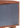 Gray Sheesham solid wood TV cabinet 140x30x35 cm by vidaXL, TV Furniture - Ref: Foro24-286369, Price: 179,52 €, Discount: %