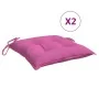 Cojines de silla 6 uds tela Oxford rosa 50x50x7 cm de vidaXL, Cojines para sillas y sofás - Ref: Foro24-361560, Precio: 47,25...