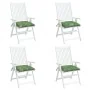 Cojines para silla 4 uds tela estampado de hojas 50x50x7 cm by vidaXL, Cushions for chairs and sofas - Ref: Foro24-361556, Pr...