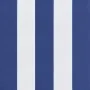 Stuhlkissen 2 Stück Oxford-Stoff Streifen Blau Weiß 50x50x7 cm von vidaXL, Kissen für Stühle und Sofas - Ref: Foro24-361543, ...