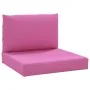 Pallet cushions 2 units pink Oxford fabric by vidaXL, Cushions for chairs and sofas - Ref: Foro24-361771, Price: 37,30 €, Dis...