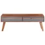 Grauer Couchtisch aus massivem Palisanderholz, 110 x 50 x 40 cm von vidaXL, Couchtisch - Ref: Foro24-286372, Preis: 141,45 €,...