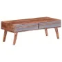 Grauer Couchtisch aus massivem Palisanderholz, 110 x 50 x 40 cm von vidaXL, Couchtisch - Ref: Foro24-286372, Preis: 141,45 €,...