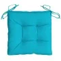 Cojines de silla 4 uds tela Oxford turquesa 50x50x7 cm de vidaXL, Cojines para sillas y sofás - Ref: Foro24-361562, Precio: 4...