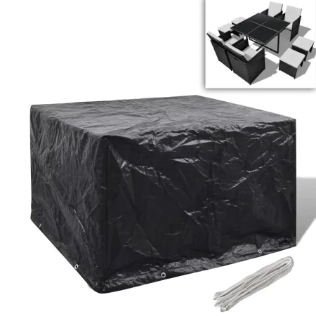 Garden furniture cover 8 eyelets 113x113x73 cm by vidaXL, Garden furniture covers - Ref: Foro24-41637, Price: 14,82 €, Discou...