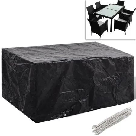 Gartenmöbelabdeckung 8 Ösen 240x140x90 cm von vidaXL, Abdeckungen für Gartenmöbel - Ref: Foro24-41641, Preis: 20,96 €, Rabatt: %