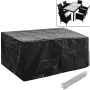 Garden furniture cover 8 eyelets 240x140x90 cm by vidaXL, Garden furniture covers - Ref: Foro24-41641, Price: 21,31 €, Discou...