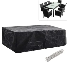 Gartenmöbelabdeckung 8 Ösen 300x140x90 cm von vidaXL, Abdeckungen für Gartenmöbel - Ref: Foro24-41642, Preis: 23,90 €, Rabatt: %
