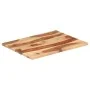 Tischplatte aus massivem Palisanderholz 25–27 mm, 60 x 90 cm von vidaXL, Tischplatten - Ref: Foro24-285991, Preis: 76,27 €, R...