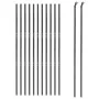 Cerca de alambre de acero galvanizado gris antracita 1,8x25 m de vidaXL, Paneles de vallas - Ref: Foro24-154221, Precio: 214,...