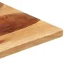 Tischplatte aus massivem Palisanderholz 25–27 mm, 60 x 90 cm von vidaXL, Tischplatten - Ref: Foro24-285991, Preis: 76,27 €, R...