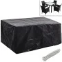 Garden furniture cover 2 pcs set rattan 4 people 8 eyelets by vidaXL, Garden furniture covers - Ref: Foro24-279122, Price: 32...