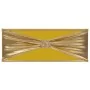 Lazo de silla elástico 25 uds con broche de diamante dorado de vidaXL, Fundas - Ref: Foro24-133579, Precio: 41,12 €, Descuent...