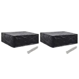 Gartenmöbelabdeckungen 2 Stück 8 Ösen 250x210x90 cm von vidaXL, Abdeckungen für Gartenmöbel - Ref: Foro24-279132, Preis: 49,2...