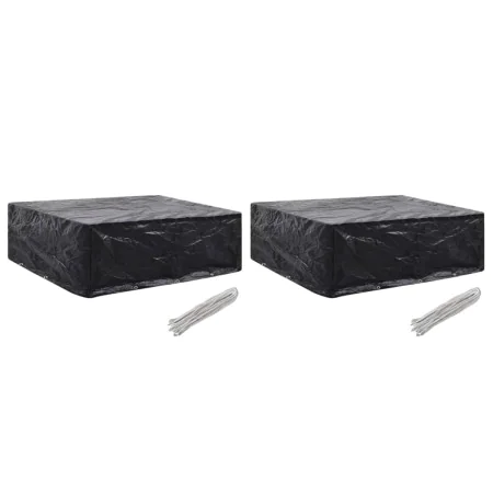 Garden furniture covers 2 pcs 8 eyelets 250x210x90 cm by vidaXL, Garden furniture covers - Ref: Foro24-279132, Price: 49,16 €...