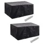 Gartenmöbelbezug 2-teiliges Set Rattan 6 Personen 10 Ösen von vidaXL, Abdeckungen für Gartenmöbel - Ref: Foro24-279123, Preis...
