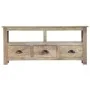 Mueble de TV de madera maciza de mango 110x30x50 cm de vidaXL, Muebles TV - Ref: Foro24-286384, Precio: 255,65 €, Descuento: %