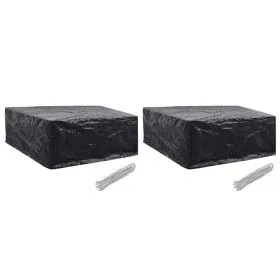 Garden furniture covers 2 pcs 10 eyelets 260x260x90 cm by vidaXL, Garden furniture covers - Ref: Foro24-279130, Price: 52,72 ...