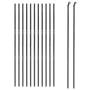 Cerca de alambre de acero galvanizado gris antracita 1,4x25 m de vidaXL, Paneles de vallas - Ref: Foro24-154219, Precio: 173,...