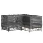 L-förmige Gartenmöbelabdeckung mit 12 Ösen 185x185x70 cm von vidaXL, Abdeckungen für Gartenmöbel - Ref: Foro24-319313, Preis:...