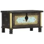 Black mango wood storage trunk 80x40x45 cm by vidaXL, Storage trunks - Ref: Foro24-286396, Price: 215,57 €, Discount: %