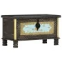 Black mango wood storage trunk 80x40x45 cm by vidaXL, Storage trunks - Ref: Foro24-286396, Price: 215,57 €, Discount: %