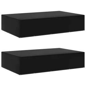 Fundas de muebles de jardín 2 uds 12 ojales 325x205x70 cm de vidaXL, Fundas para muebles de jardín - Ref: Foro24-3082838, Pre...