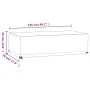 Garden furniture covers 2 units 8 eyelets rectangular 125x70x35cm by vidaXL, Garden furniture covers - Ref: Foro24-3155340, P...