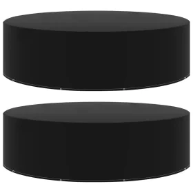 Funda de muebles de jardín 2 uds 10 ojales 205x70 cm de vidaXL, Fundas para muebles de jardín - Ref: Foro24-3082840, Precio: ...
