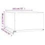 Garden furniture covers 2 pcs 8 eyelets square 132x132x80 cm by vidaXL, Garden furniture covers - Ref: Foro24-3155344, Price:...