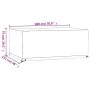 Fundas muebles jardín 2 uds 8 ojales rectangular 180x122x75 cm de vidaXL, Fundas para muebles de jardín - Ref: Foro24-3155347...