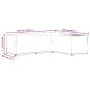 Fundas muebles jardín forma de L 2 uds 18 ojales 285x220x80 cm de vidaXL, Fundas para muebles de jardín - Ref: Foro24-3155378...