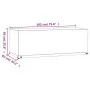 Fundas muebles jardín 2 uds 8 ojales rectangular 192x82x65 cm de vidaXL, Fundas para muebles de jardín - Ref: Foro24-3155349,...
